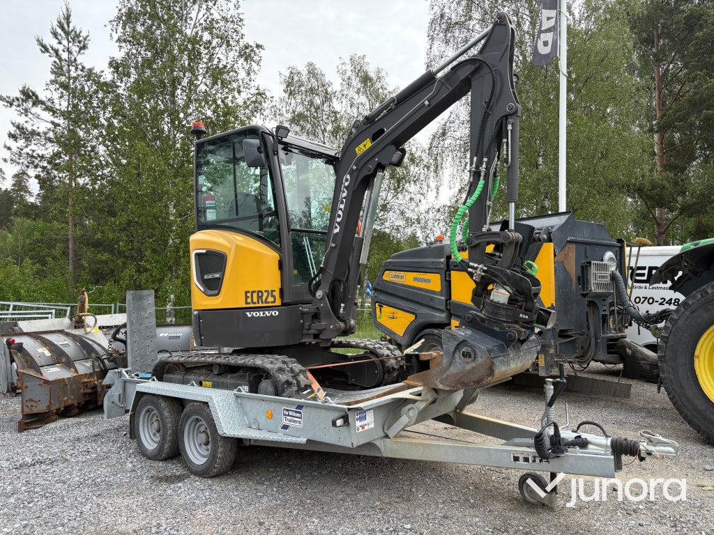 Grävmaskin Volvo ECR25D Electric - Minibagger: das Bild 2 Grävmaskin Volvo ECR25D Electric - Minibagger: das Bild 2