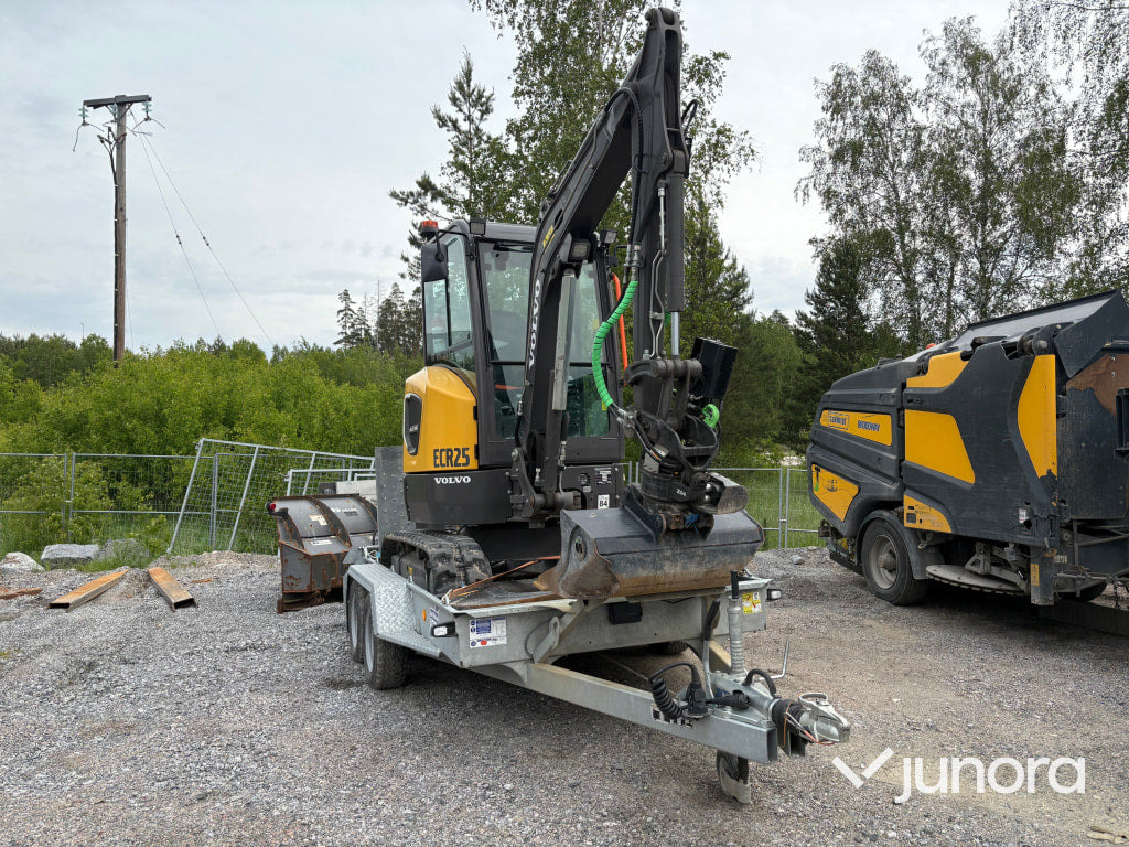 Grävmaskin Volvo ECR25D Electric - Minibagger: das Bild 1 Grävmaskin Volvo ECR25D Electric - Minibagger: das Bild 1