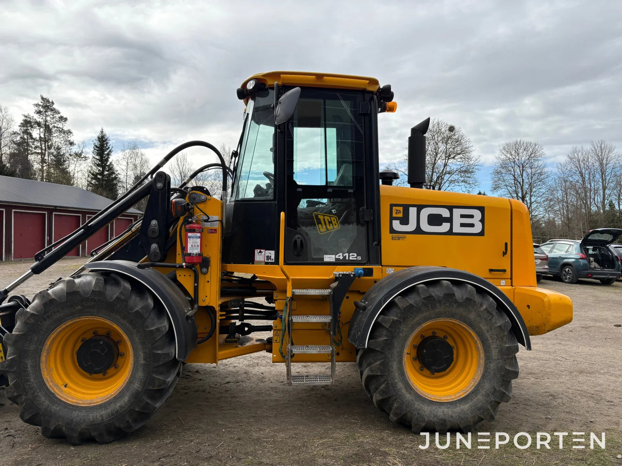 Hjullastare JCB 412S - Radlader: das Bild 2 Hjullastare JCB 412S - Radlader: das Bild 2
