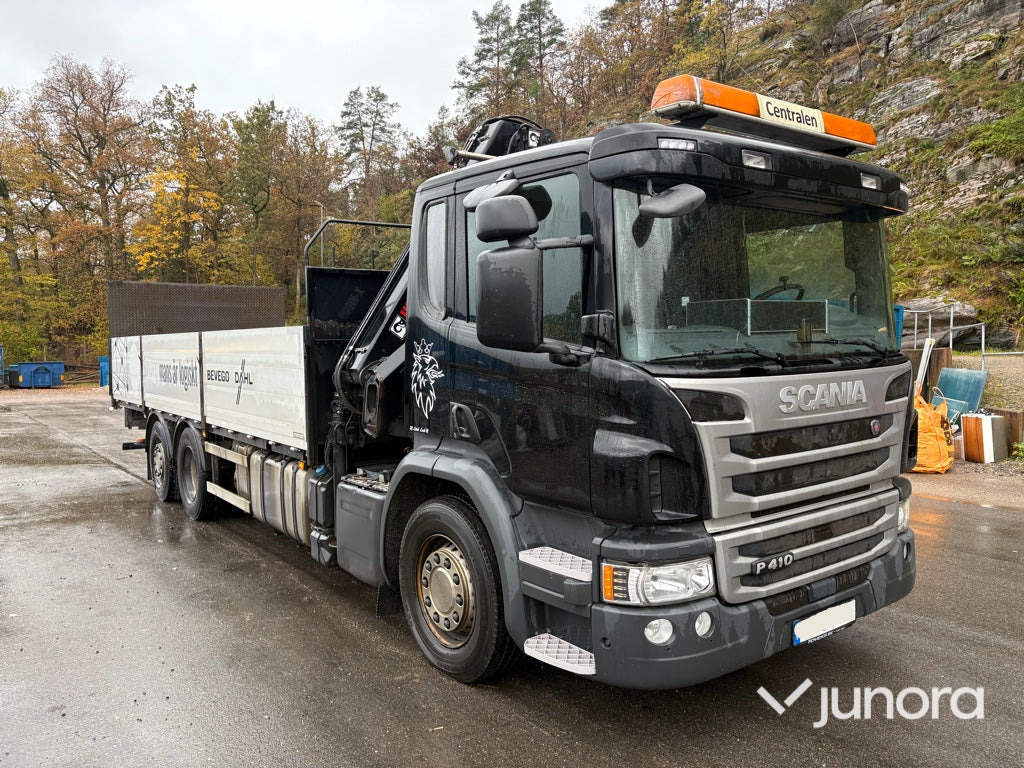 Kranbil - Scania P410, HiAB-kran - Pritsche LKW, Autokran: das Bild 5 Kranbil - Scania P410, HiAB-kran - Pritsche LKW, Autokran: das Bild 5