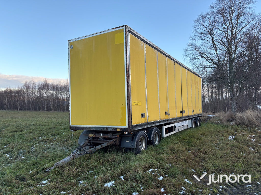 Lastbilssläp - BRIAB SBLB4S—36-124 - Koffer Anhänger: das Bild 1 Lastbilssläp - BRIAB SBLB4S—36-124 - Koffer Anhänger: das Bild 1