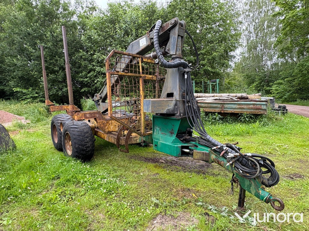 Skogsvagn med kran - Rückewagen: das Bild 3 Skogsvagn med kran - Rückewagen: das Bild 3