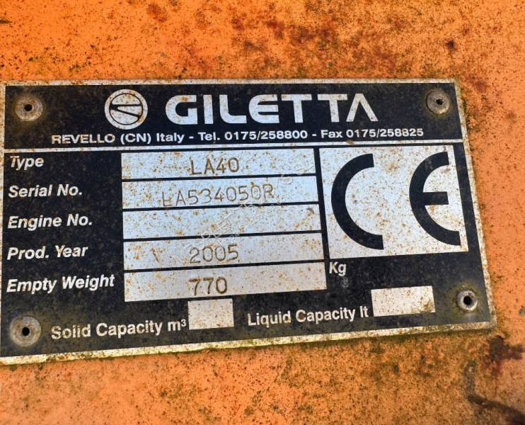 Giletta - Planierschild: das Bild 5 Giletta - Planierschild: das Bild 5