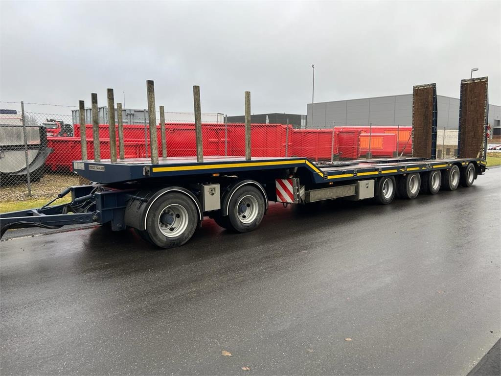 HRD 7 akslet - 84 ton blokvogn med ramper - Tieflader Anhänger: das Bild 3 HRD 7 akslet - 84 ton blokvogn med ramper - Tieflader Anhänger: das Bild 3