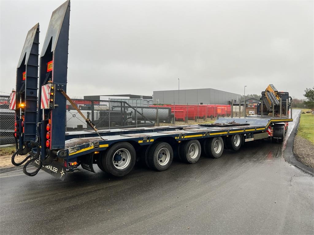 HRD 7 akslet - 84 ton blokvogn med ramper - Tieflader Anhänger: das Bild 2 HRD 7 akslet - 84 ton blokvogn med ramper - Tieflader Anhänger: das Bild 2