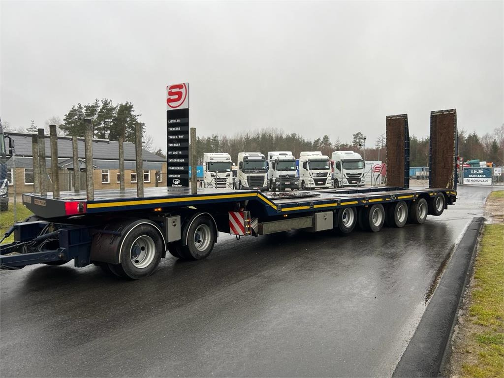 HRD 7 akslet - 84 ton blokvogn med ramper - Tieflader Anhänger: das Bild 1 HRD 7 akslet - 84 ton blokvogn med ramper - Tieflader Anhänger: das Bild 1