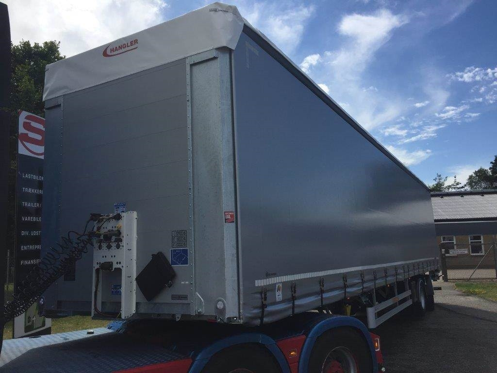 Hangler 12,5 mtr 2 akslet city lift - 30 pallers - Planenauflieger: das Bild 5 Hangler 12,5 mtr 2 akslet city lift - 30 pallers - Planenauflieger: das Bild 5
