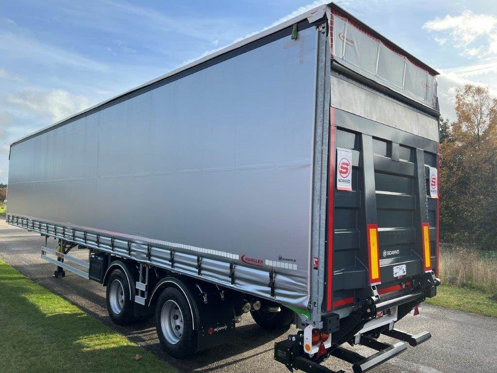 Hangler 13,6 mtr 2 akslet city lift - 33 pallers - Planenauflieger: das Bild 1 Hangler 13,6 mtr 2 akslet city lift - 33 pallers - Planenauflieger: das Bild 1