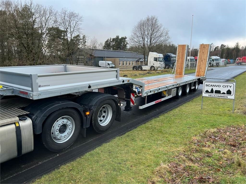 Hangler SDS-H 510-T 3-aks maskintrailer - dobbelt ramper - Tieflader Auflieger: das Bild 1 Hangler SDS-H 510-T 3-aks maskintrailer - dobbelt ramper - Tieflader Auflieger: das Bild 1