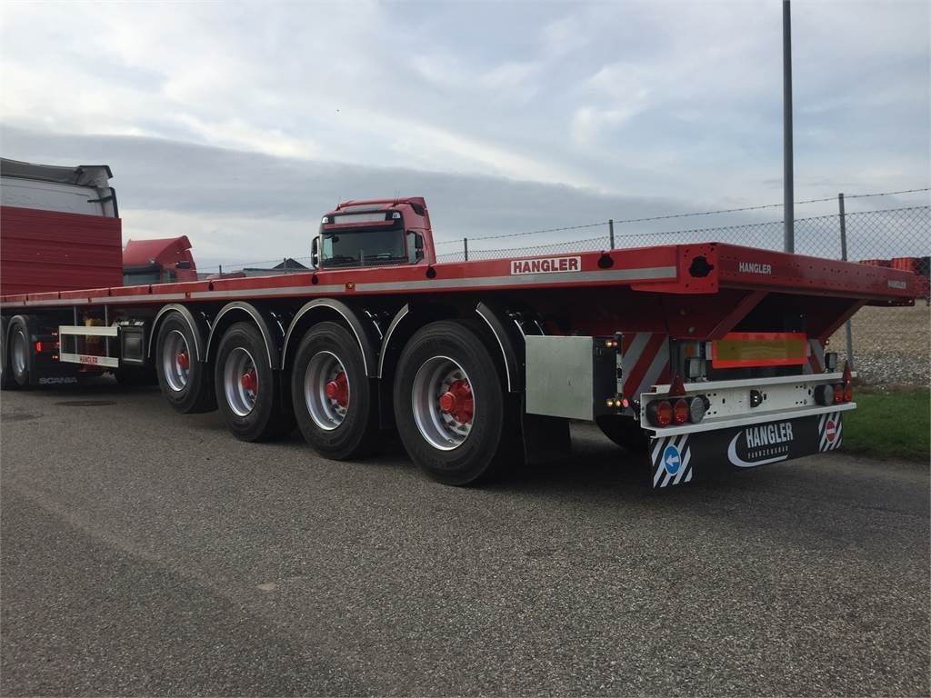 Hangler SVS 480 RH 200 4 akslet sværlast ligeud trailer - Pritschenauflieger/ Plattformauflieger: das Bild 1 Hangler SVS 480 RH 200 4 akslet sværlast ligeud trailer - Pritschenauflieger/ Plattformauflieger: das Bild 1