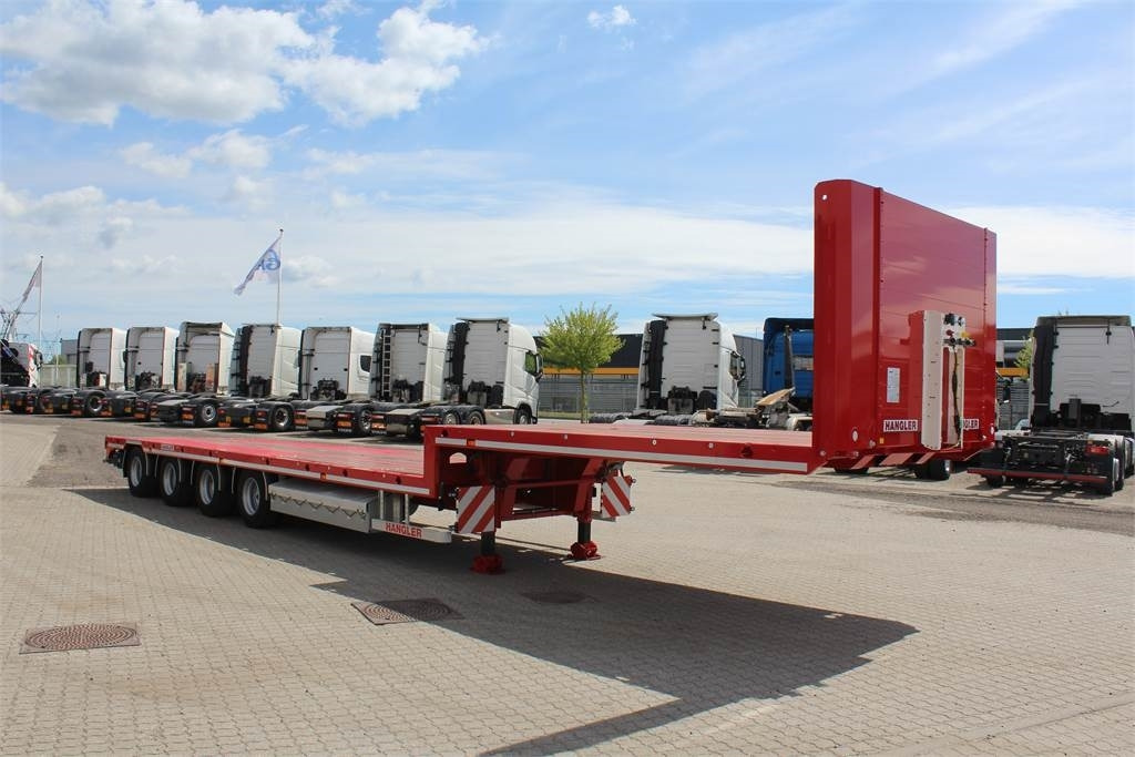 Hangler SVS 580 T 4 akslet nedbygget - Tieflader Auflieger: das Bild 2 Hangler SVS 580 T 4 akslet nedbygget - Tieflader Auflieger: das Bild 2