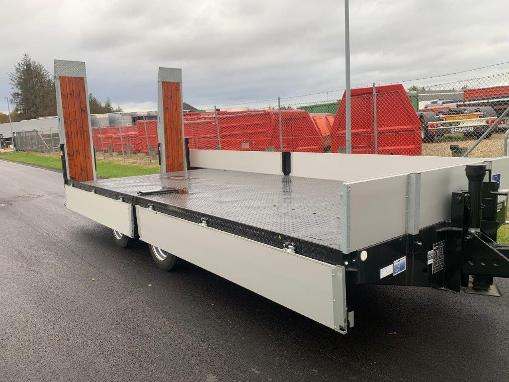 Hangler TPS-H 140 2 akslet kærre med ramper - Tieflader Anhänger: das Bild 3 Hangler TPS-H 140 2 akslet kærre med ramper - Tieflader Anhänger: das Bild 3