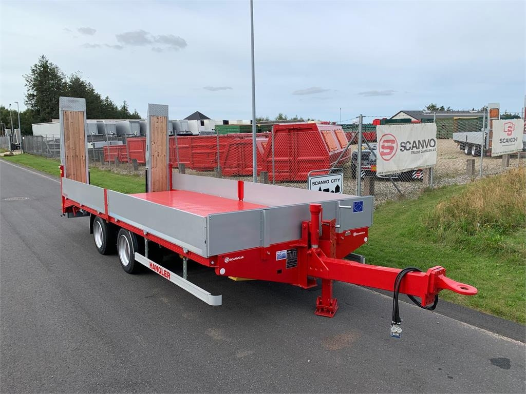 Hangler TPS-H 140 2 akslet kærre med ramper - Tieflader Anhänger: das Bild 2 Hangler TPS-H 140 2 akslet kærre med ramper - Tieflader Anhänger: das Bild 2