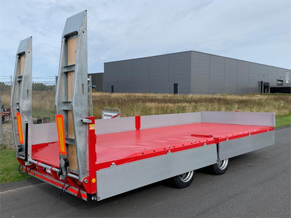 Hangler TPS-H 140 2 akslet kærre med ramper - Tieflader Anhänger: das Bild 4 Hangler TPS-H 140 2 akslet kærre med ramper - Tieflader Anhänger: das Bild 4