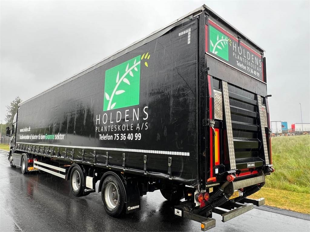 Krone 13,6 mtr gardin - lodretstående lift - Planenauflieger: das Bild 2 Krone 13,6 mtr gardin - lodretstående lift - Planenauflieger: das Bild 2