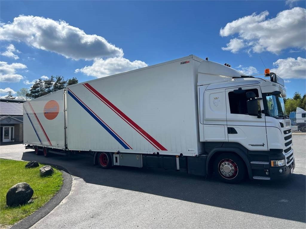Scania R410 DB 4x2 MLB + tandem trailer 121m3 - Koffer LKW: das Bild 5 Scania R410 DB 4x2 MLB + tandem trailer 121m3 - Koffer LKW: das Bild 5