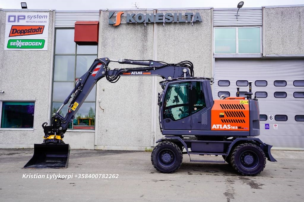 Atlas 165WSR VARUSTELTU - Mobilbagger: das Bild 1 Atlas 165WSR VARUSTELTU - Mobilbagger: das Bild 1