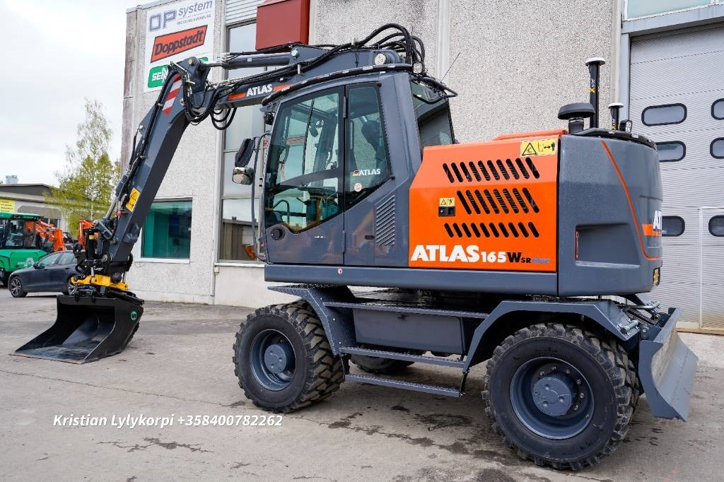 Atlas 165WSR VARUSTELTU - Mobilbagger: das Bild 2 Atlas 165WSR VARUSTELTU - Mobilbagger: das Bild 2