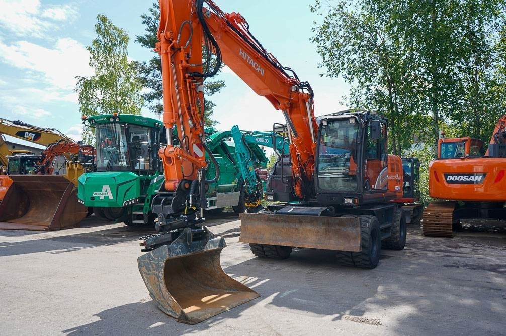 Hitachi ZX 140 W-6 - Mobilbagger: das Bild 3 Hitachi ZX 140 W-6 - Mobilbagger: das Bild 3