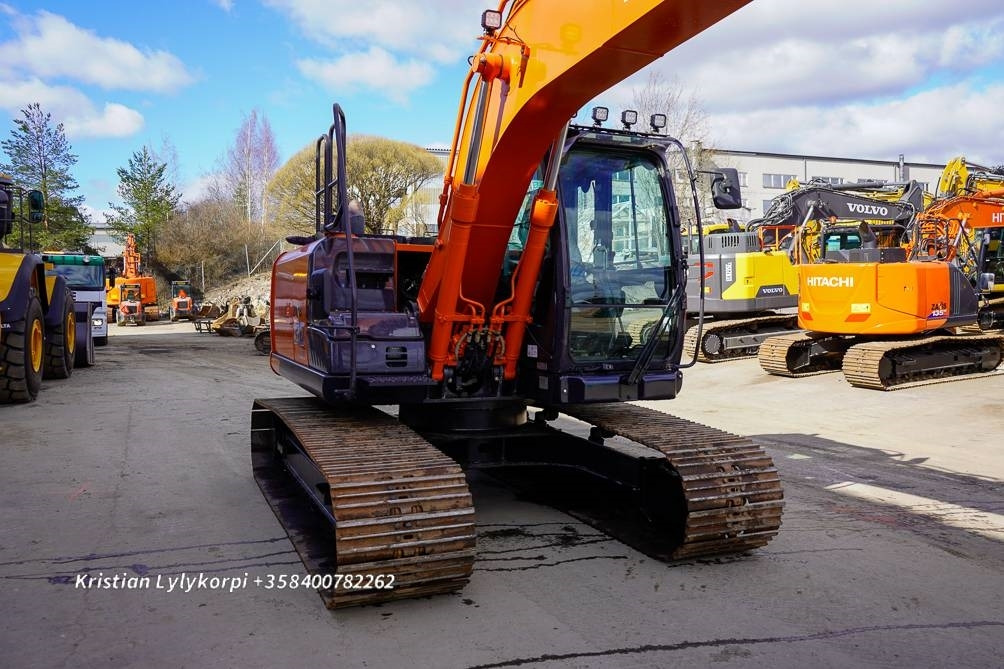 Kettenbagger Hitachi ZX130LCN-7 VÄHÄN AJETTU: das Bild 8
