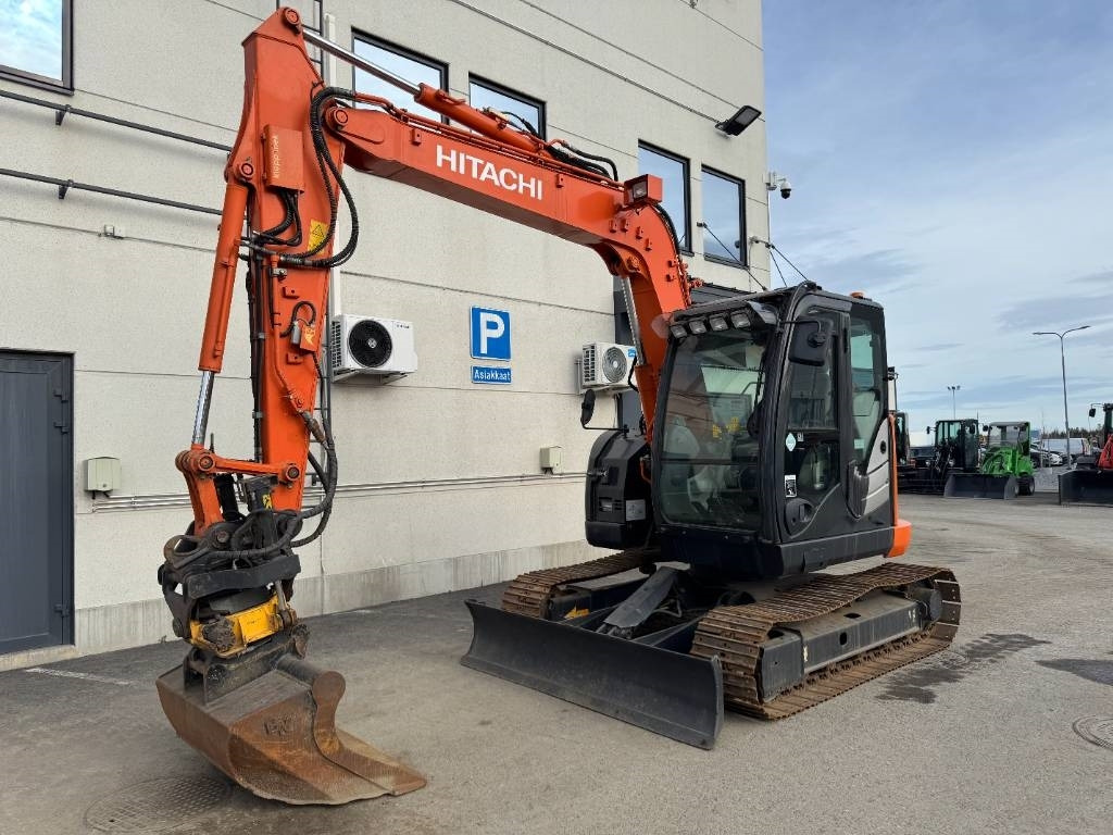 Minibagger Hitachi ZX85US-5 Pyörittäjä, 3-Kauhaa: das Bild 6