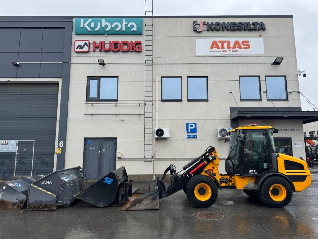 JCB 407 SV RUNSAASTI LISÄVARUSTEITA - Radlader: das Bild 1 JCB 407 SV RUNSAASTI LISÄVARUSTEITA - Radlader: das Bild 1