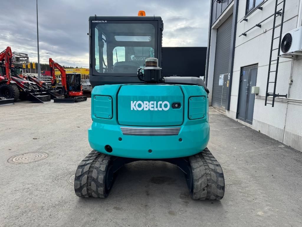 Kobelco SK45SRX-6 Pyörittäjä pihdeillä - Minibagger: das Bild 4 Kobelco SK45SRX-6 Pyörittäjä pihdeillä - Minibagger: das Bild 4