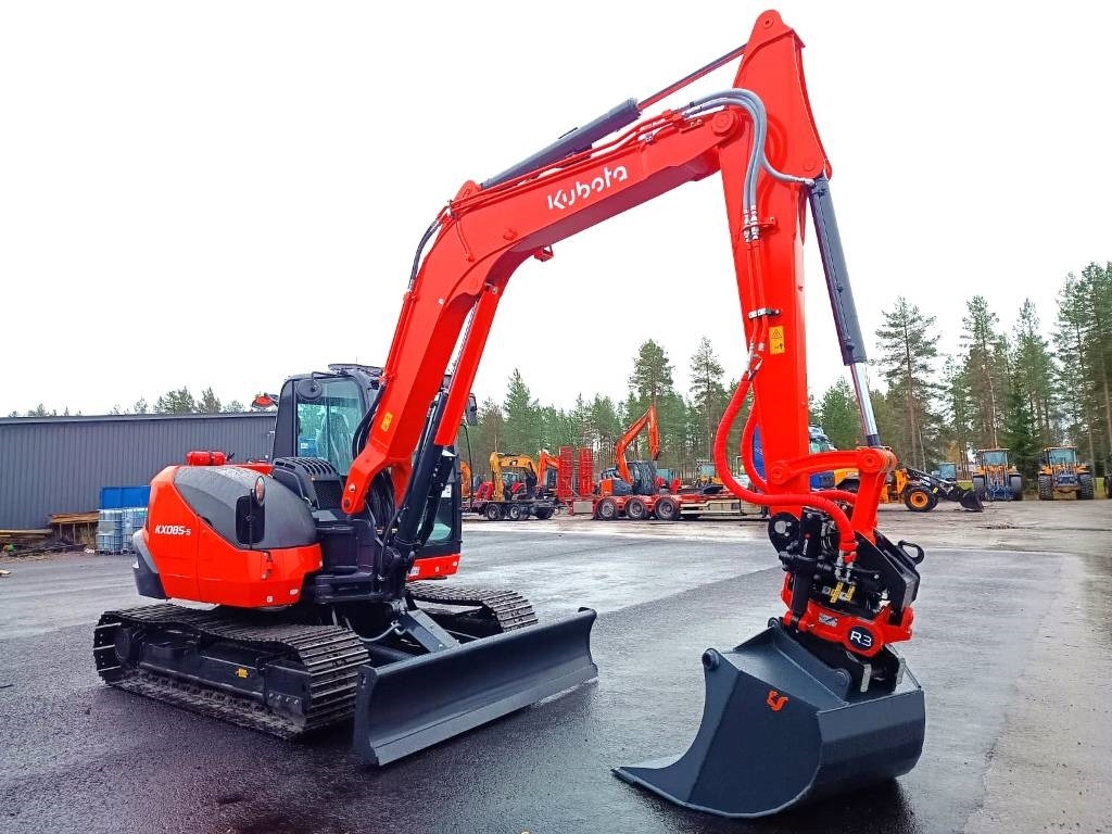 Minibagger neu kaufen Kubota KX085-5 -UUTUUS- KMÄKI/PIRKKALA/TUUSULA: das Bild 9