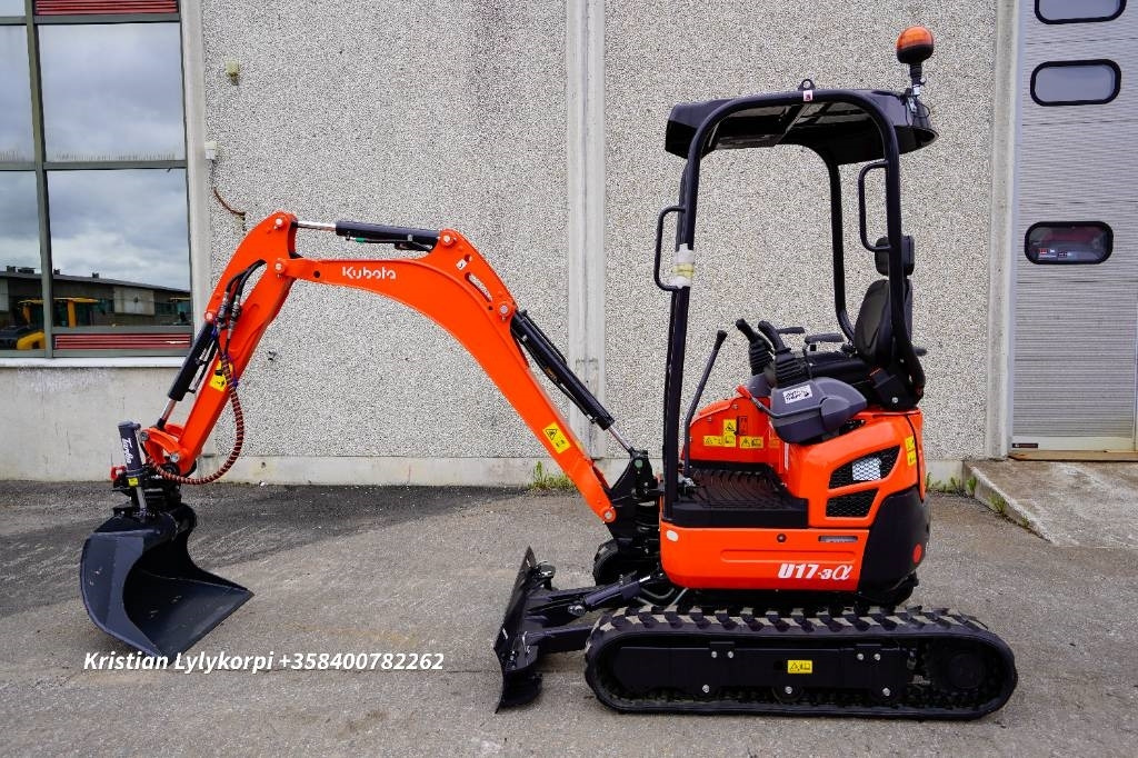 Kubota U17-3a - Minibagger: das Bild 1 Kubota U17-3a - Minibagger: das Bild 1