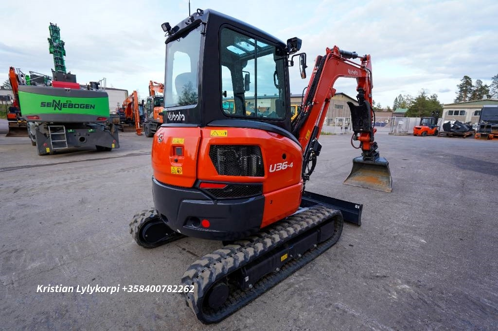 Kubota U36-4 MARGINAALIVEROLLINEN - Minibagger: das Bild 5 Kubota U36-4 MARGINAALIVEROLLINEN - Minibagger: das Bild 5