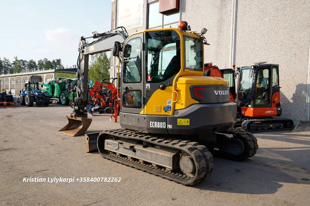 Volvo ECR88D PRO PIENET TUNNIT - Minibagger: das Bild 2 Volvo ECR88D PRO PIENET TUNNIT - Minibagger: das Bild 2