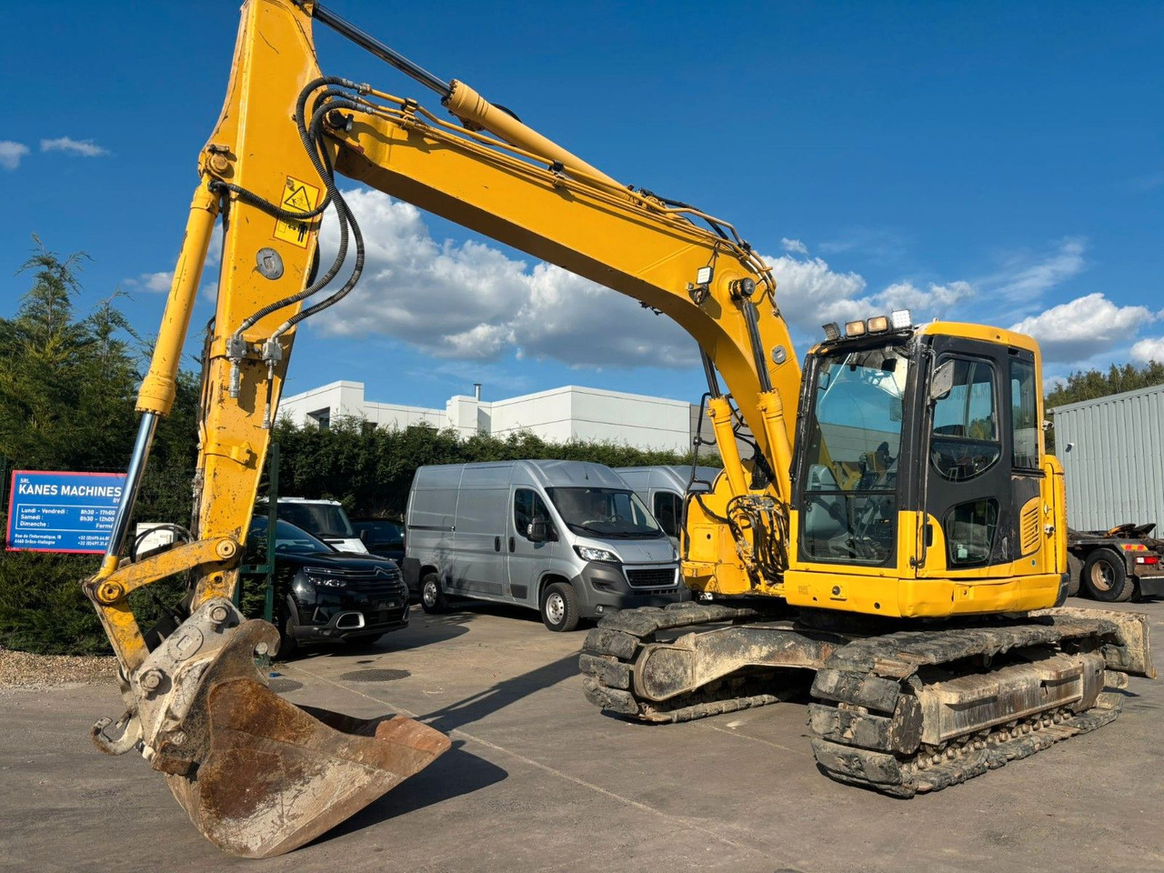 Komatsu PC138US-8. Klima. Hydr Schnelw. 2 Löffel. - Kettenbagger: das Bild 2 Komatsu PC138US-8. Klima. Hydr Schnelw. 2 Löffel. - Kettenbagger: das Bild 2