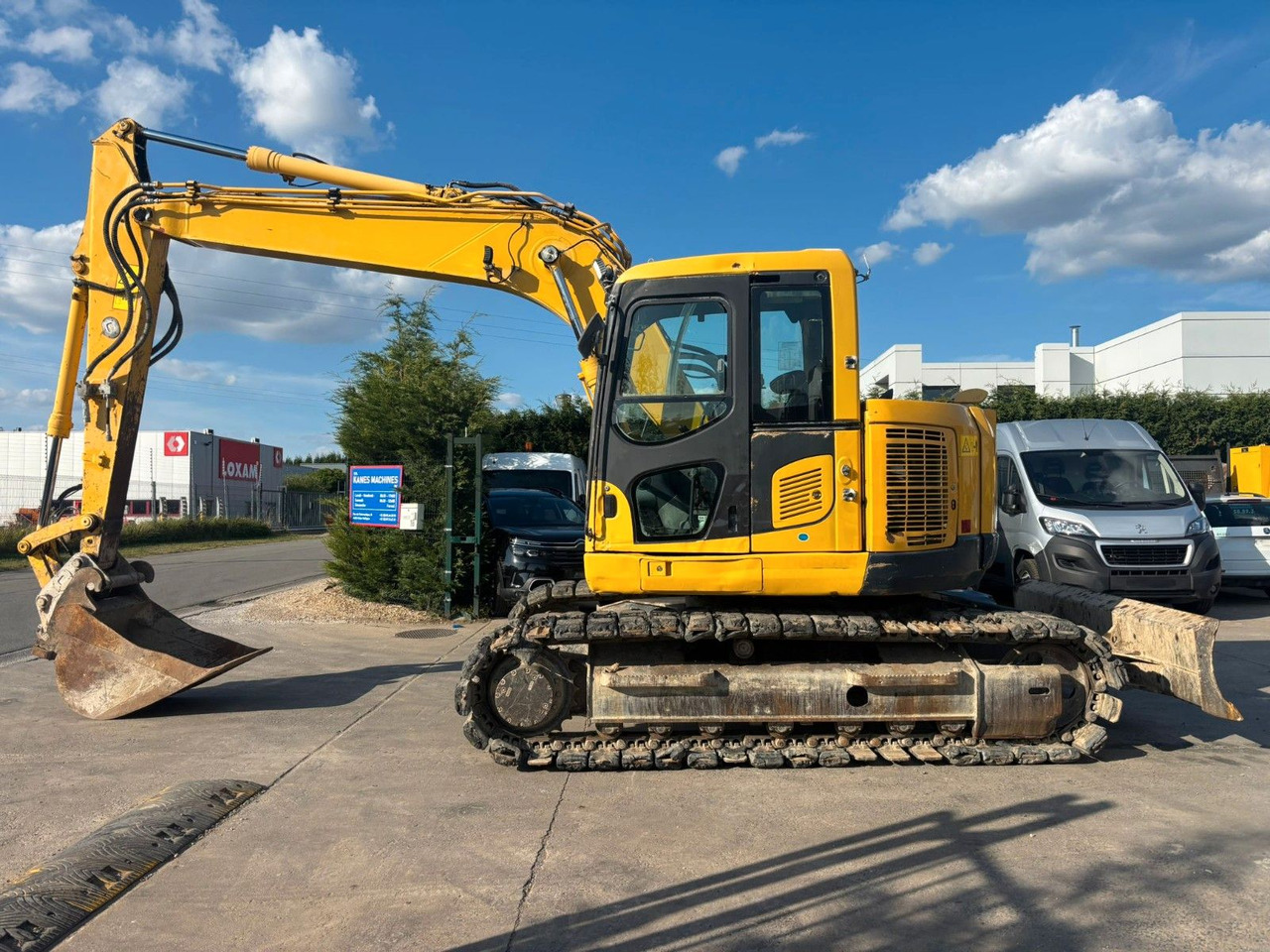 Komatsu PC138US-8. Klima. Hydr Schnelw. 2 Löffel. - Kettenbagger: das Bild 1 Komatsu PC138US-8. Klima. Hydr Schnelw. 2 Löffel. - Kettenbagger: das Bild 1