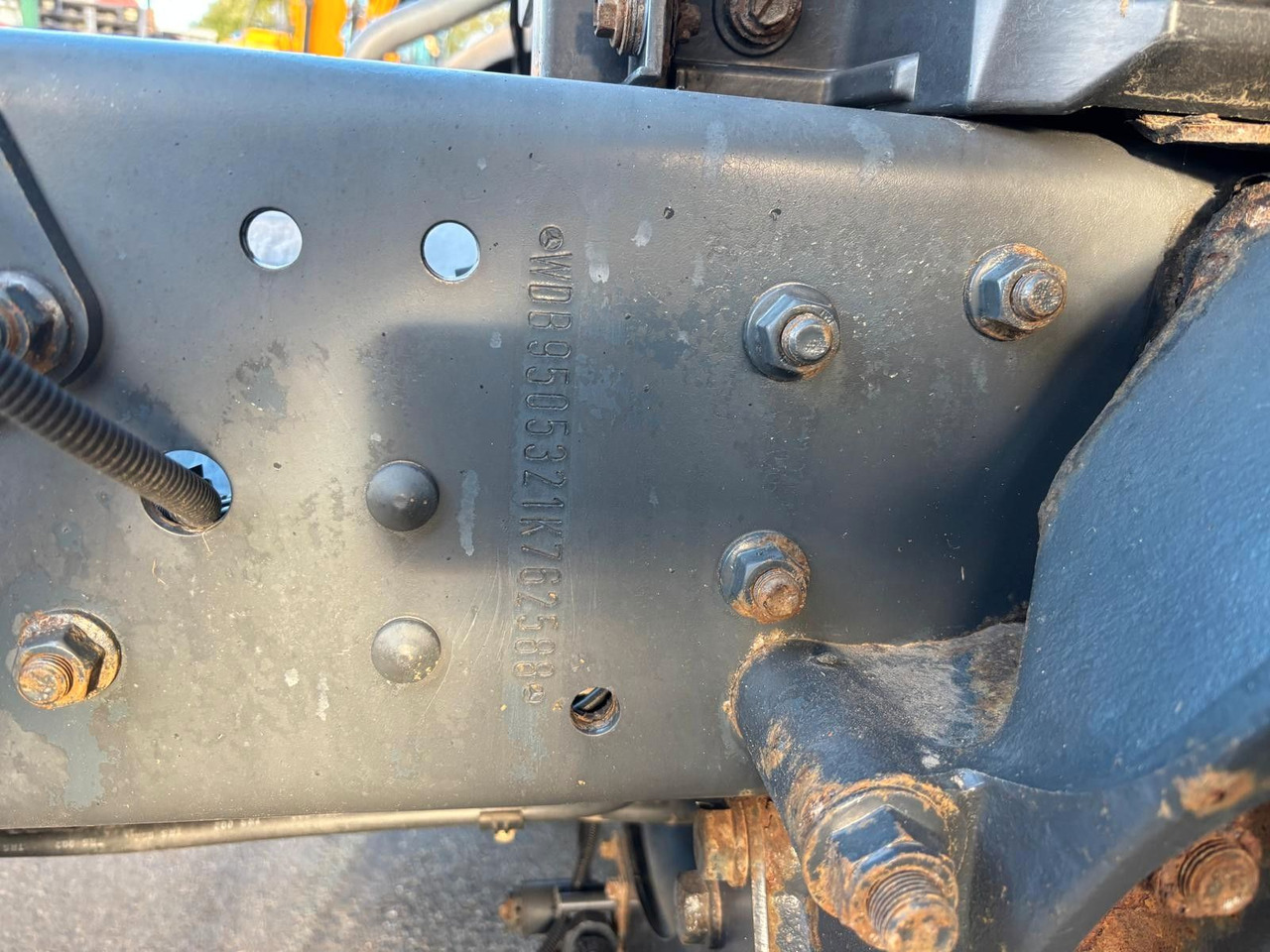 Mercedes-Benz Atego 1823. 6 Zylinder. - Fahrgestell LKW: das Bild 5 Mercedes-Benz Atego 1823. 6 Zylinder. - Fahrgestell LKW: das Bild 5