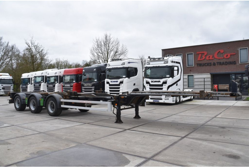 Renders ROC 16.27 CC - X STEERING - BPW AXLES - DISC BRAKES - - Container/ Wechselfahrgestell Auflieger: das Bild 1 Renders ROC 16.27 CC - X STEERING - BPW AXLES - DISC BRAKES - - Container/ Wechselfahrgestell Auflieger: das Bild 1