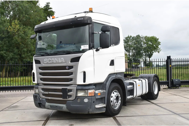 Scania G400 HL 4x2 - RETARDER - 952 TKM - AIRCO - HYDRAULIC SYSTEM - PTO - - Sattelzugmaschine: das Bild 1 Scania G400 HL 4x2 - RETARDER - 952 TKM - AIRCO - HYDRAULIC SYSTEM - PTO - - Sattelzugmaschine: das Bild 1