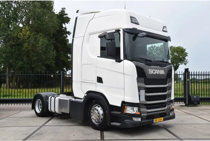 Scania S410 4x2EB MEGA 95 cm or 103 cm driving height - RETARDER - 822 TKM - FULL AIR - PARK. AIRCO - 2 x FUEL TANKS - TOP CONDITION - - Sattelzugmaschine: das Bild 1 Scania S410 4x2EB MEGA 95 cm or 103 cm driving height - RETARDER - 822 TKM - FULL AIR - PARK. AIRCO - 2 x FUEL TANKS - TOP CONDITION - - Sattelzugmaschine: das Bild 1