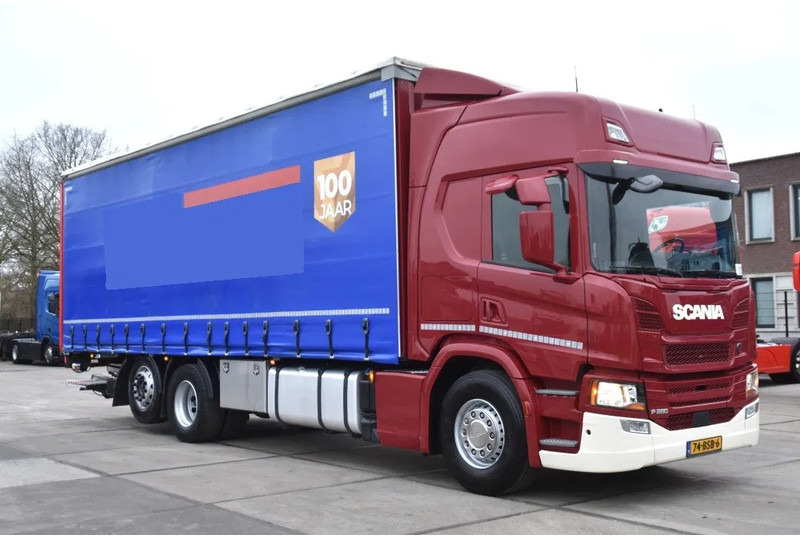 Scania P280 NGS 6X2*4 - NEW TACHO - SLIDING CURTAINS/ROOF - 251 TKM - WHEELBASE: 515 CM - DHOLLANDIA - TOP CONDITION - - Plane LKW: das Bild 2 Scania P280 NGS 6X2*4 - NEW TACHO - SLIDING CURTAINS/ROOF - 251 TKM - WHEELBASE: 515 CM - DHOLLANDIA - TOP CONDITION - - Plane LKW: das Bild 2