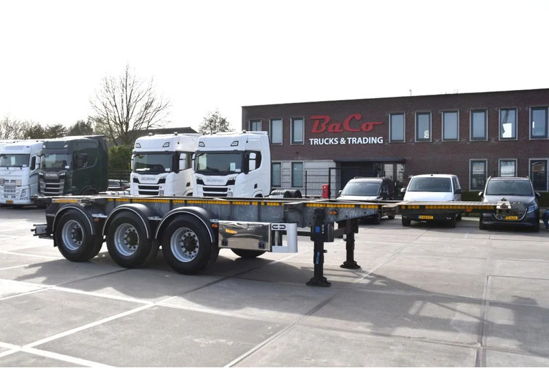 Van Hool - ADR FL -20 - 30F - GALVANIZED - SAF AXLES - DRUM BRAKES - GOOD CONDITION - - Container/ Wechselfahrgestell Auflieger: das Bild 1 Van Hool - ADR FL -20 - 30F - GALVANIZED - SAF AXLES - DRUM BRAKES - GOOD CONDITION - - Container/ Wechselfahrgestell Auflieger: das Bild 1