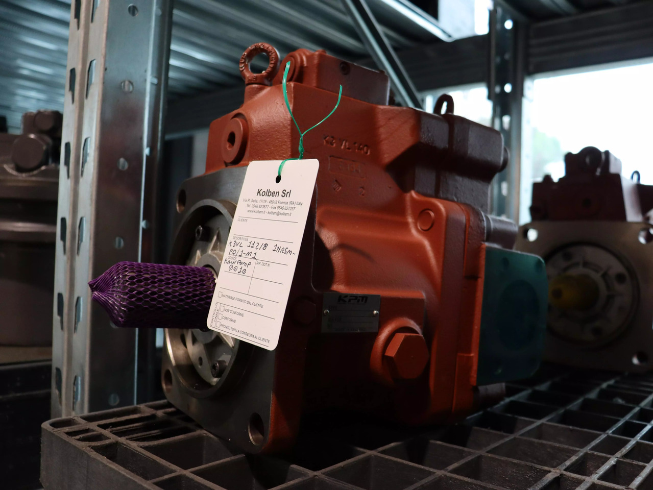 KAWASAKI K3VL112 B 1NR5M-P0 1-M1 - Hydraulikpumpe für Baumaschine: das Bild 2 KAWASAKI K3VL112 B 1NR5M-P0 1-M1 - Hydraulikpumpe für Baumaschine: das Bild 2
