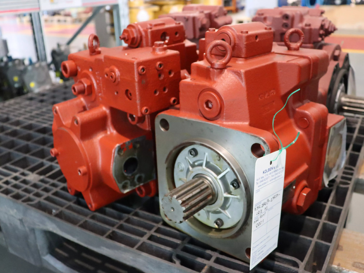 Kawasaki K3VL140B-1NRSM-L01 H1 - Hydraulikpumpe für Baumaschine: das Bild 1 Kawasaki K3VL140B-1NRSM-L01 H1 - Hydraulikpumpe für Baumaschine: das Bild 1