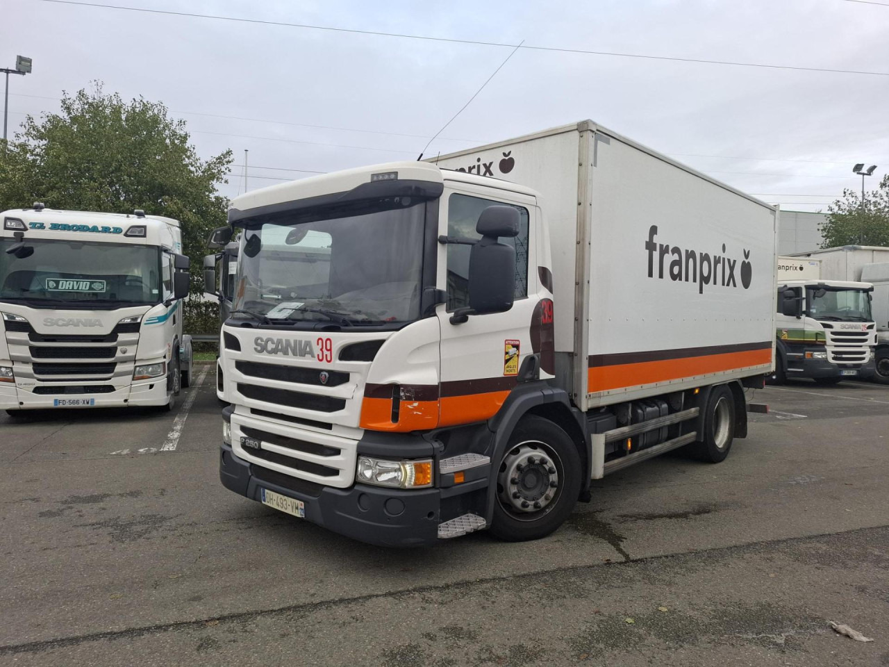 SCANIA P 250 DB4x2MLA - Fahrgestell LKW: das Bild 1 SCANIA P 250 DB4x2MLA - Fahrgestell LKW: das Bild 1