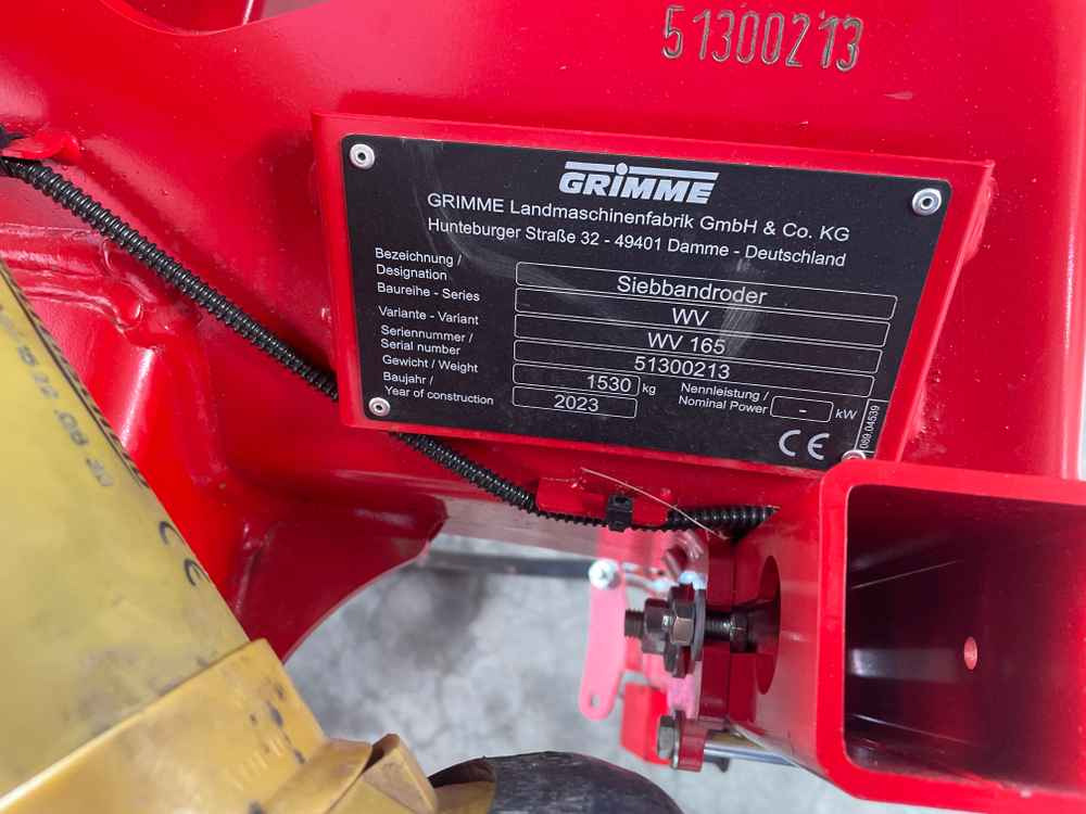 Grimme WV 165 - Traubenvollernter: das Bild 2 Grimme WV 165 - Traubenvollernter: das Bild 2