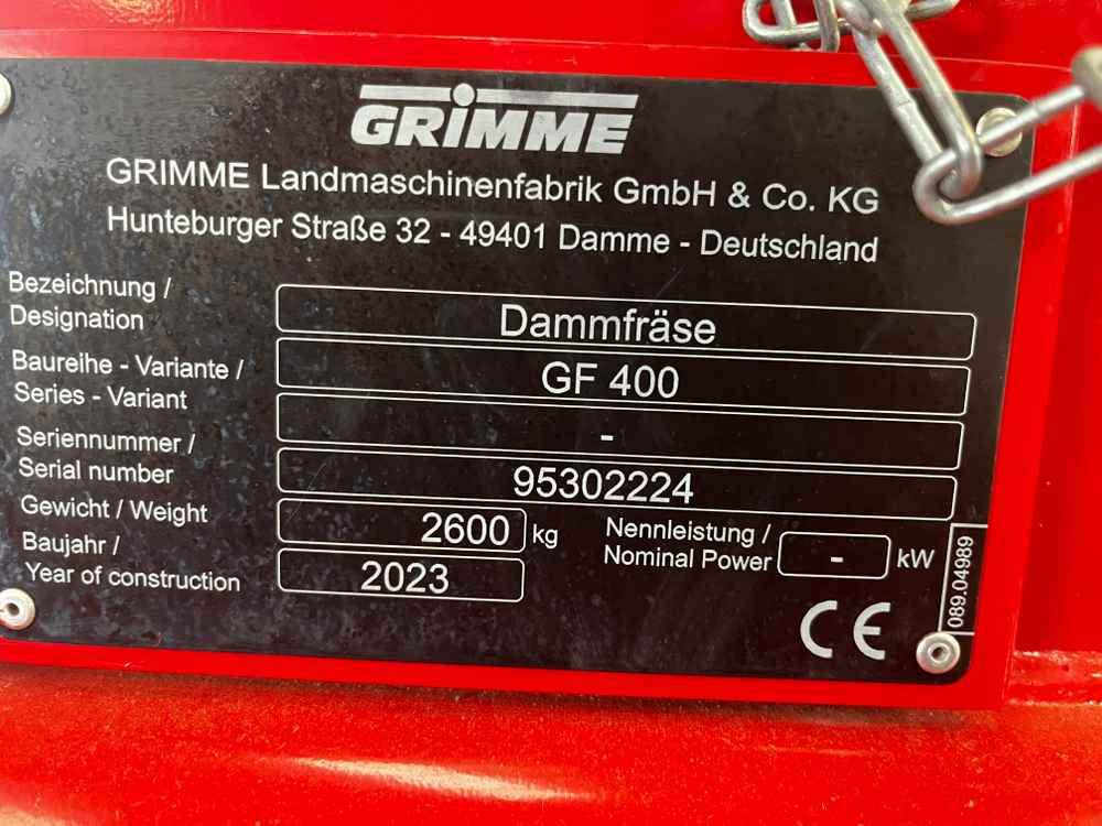 Grimme GF 400 - Erntemaschine: das Bild 2 Grimme GF 400 - Erntemaschine: das Bild 2