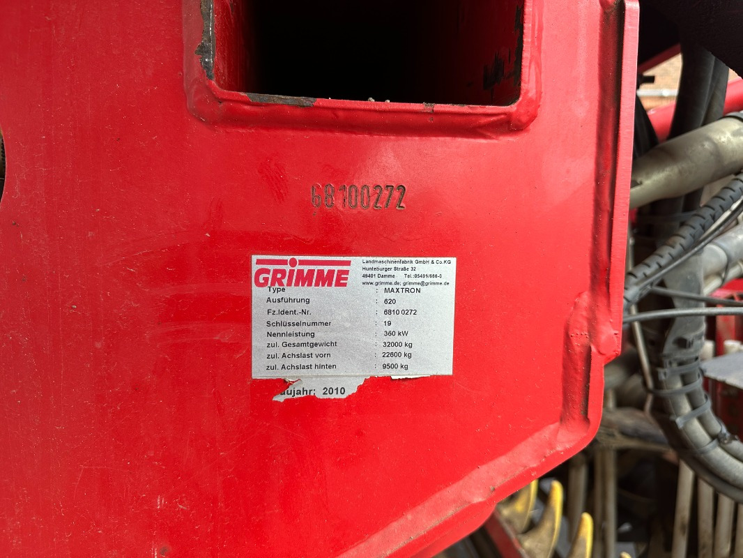 Grimme Maxtron 620 - Technik für Bodenbearbeitung: das Bild 2 Grimme Maxtron 620 - Technik für Bodenbearbeitung: das Bild 2
