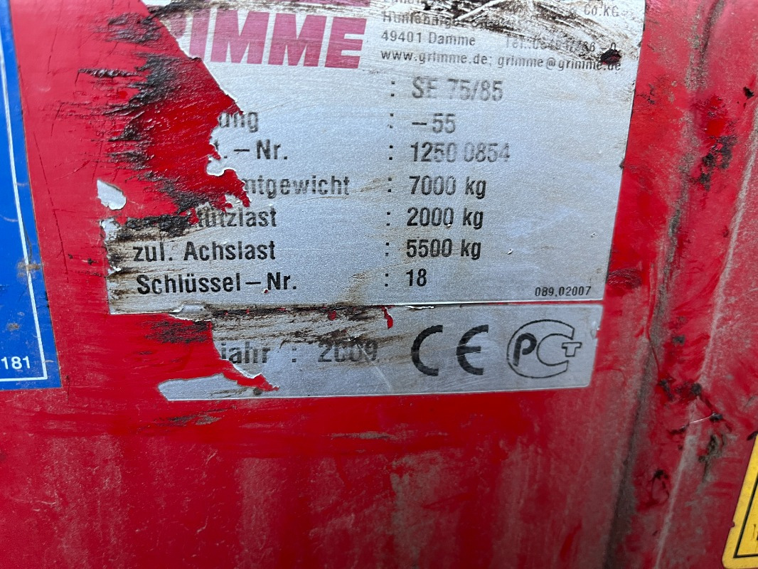 Erntemaschine Grimme SE 85-55-UB: das Bild 26