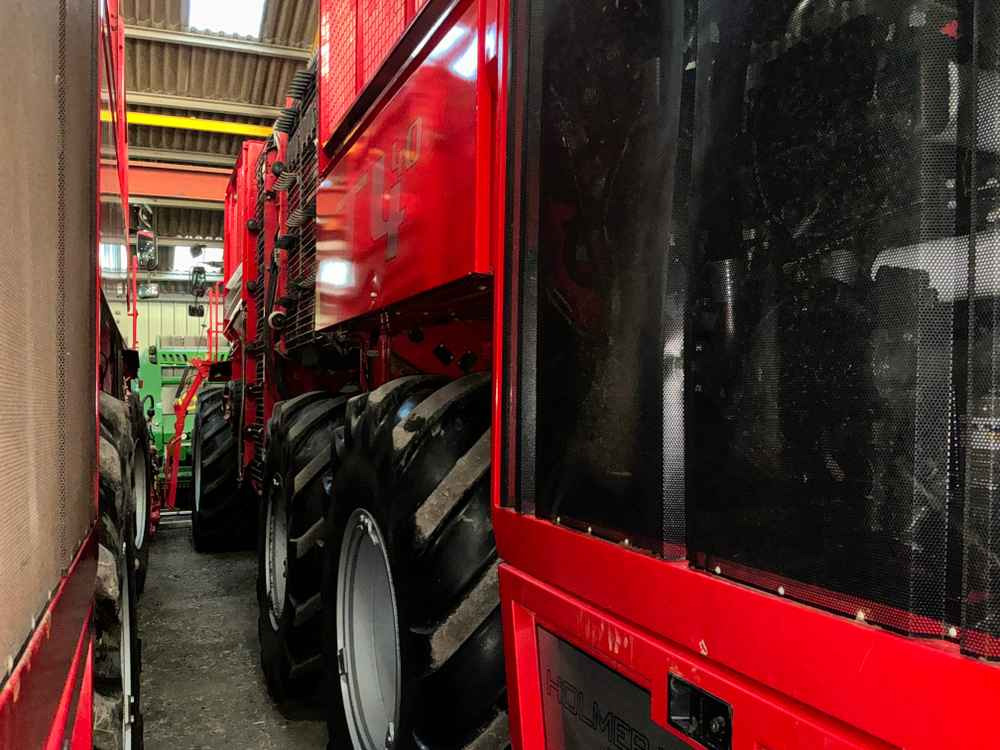 Erntemaschine Holmer T4-40: das Bild 34