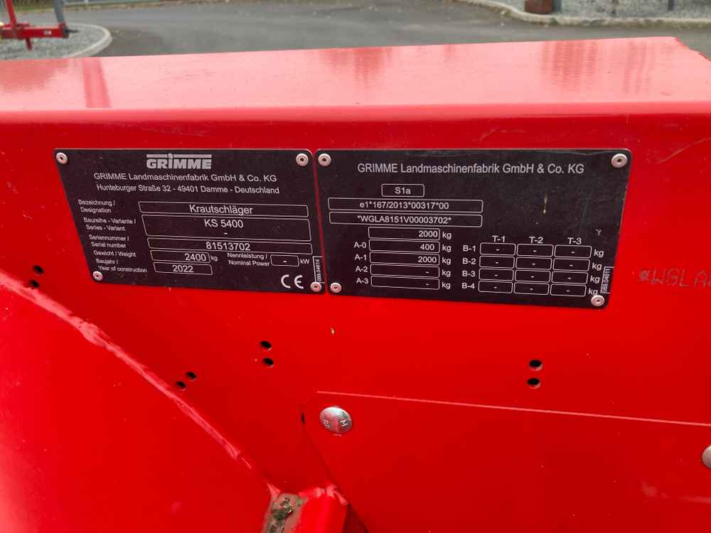 Grimme Grimme KS 5400 6 Row Potato Topper - Erntemaschine: das Bild 2 Grimme Grimme KS 5400 6 Row Potato Topper - Erntemaschine: das Bild 2