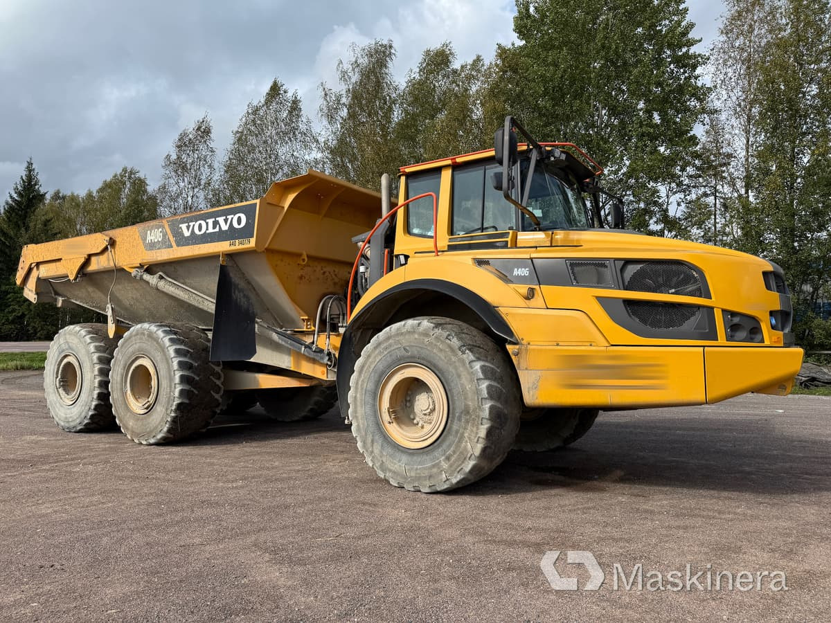 Knickgelenkter Dumper Dumper Volvo A40G: das Bild 1