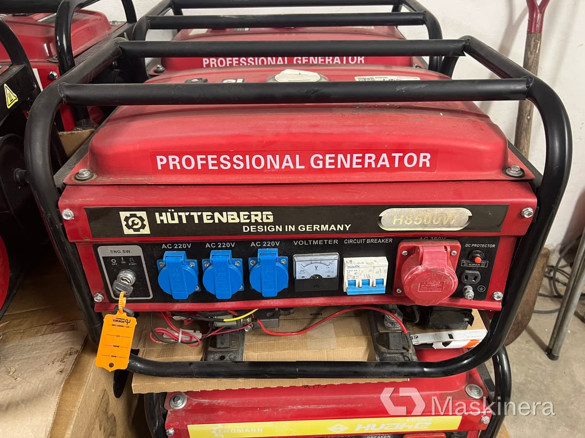 Elverk Huttenberg H8500W - Stromgenerator: das Bild 1 Elverk Huttenberg H8500W - Stromgenerator: das Bild 1